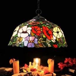 40 cm Tiffany Stained Glass...