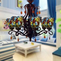 Grape Retro Chandelier 6...