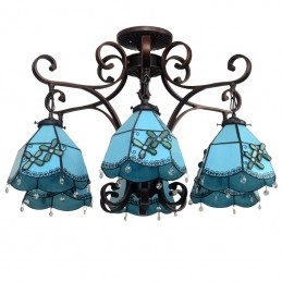 Mediterranean Style 6 Light...